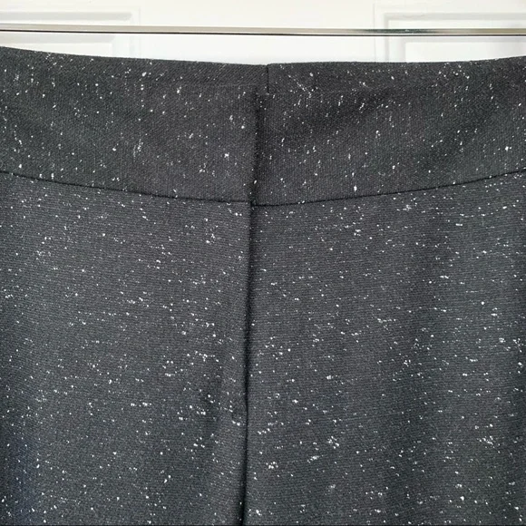 •Halogen• Taylor Fit Black Dress Pants Flecked with Gray - Size 8 - Picture 3 of 7